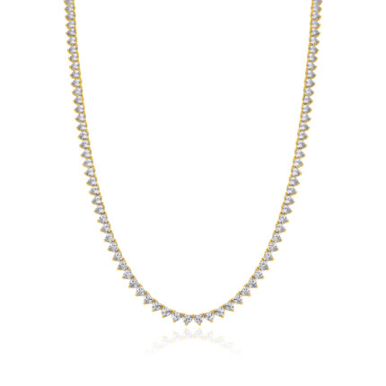 שרשרת טניס שפיצים ZSI436-3-40cm-2.5mm